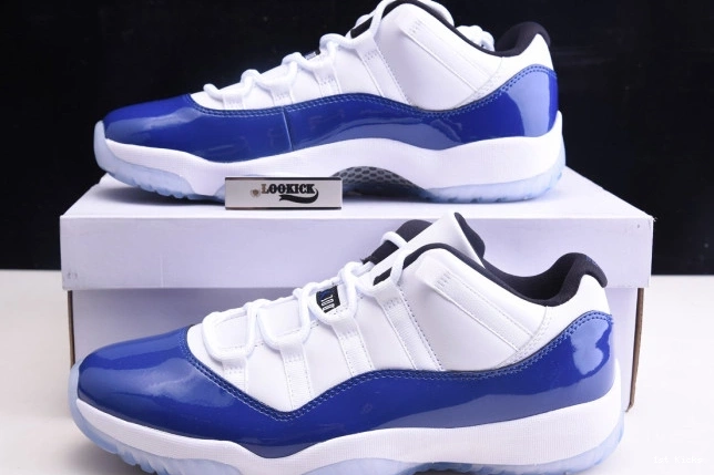 1st Kicks Jordan Concord Low AH7860-100 11 White Air Retro 0710